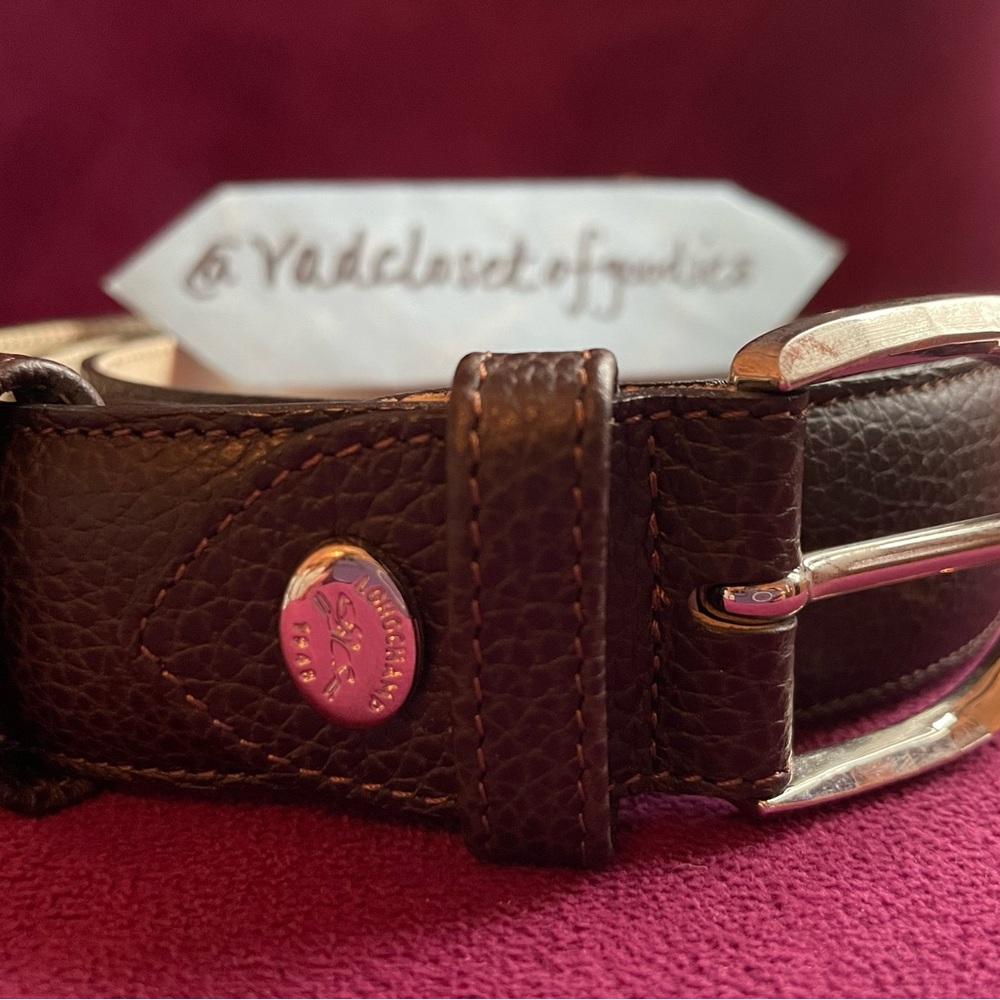 Longchamp Cowhide Leather Women’s Belt - Picture 2 of 3